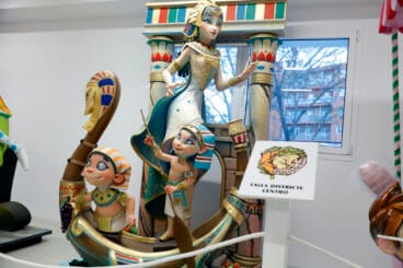 Ninot indultat 2026 de la falla Centro