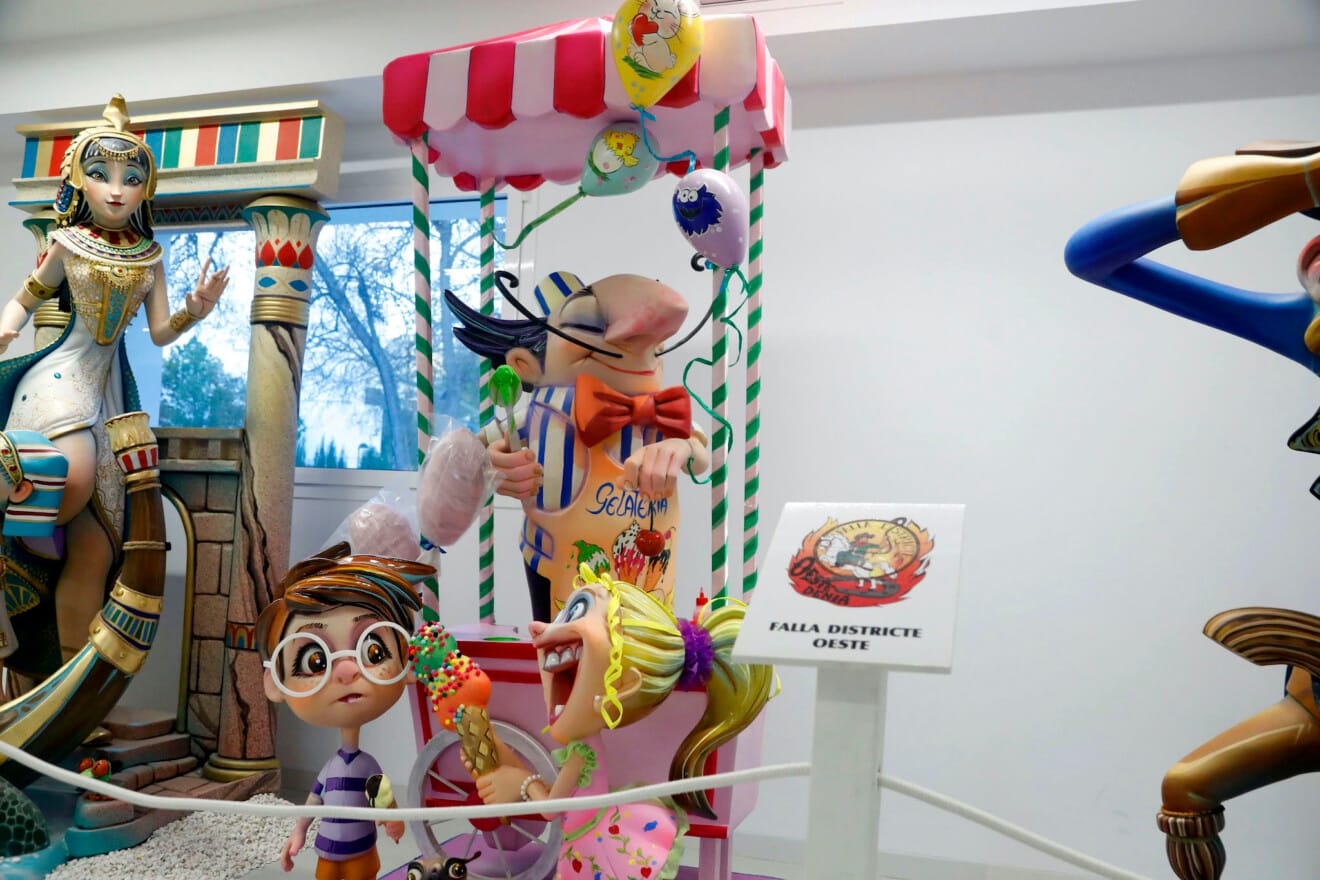 Ninot indultat 2026 de la falla Oeste