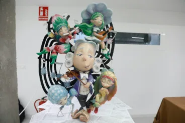 Ninot infantil falla Campaments 2025