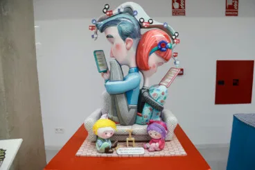 Ninot infantil falla Centro 2025