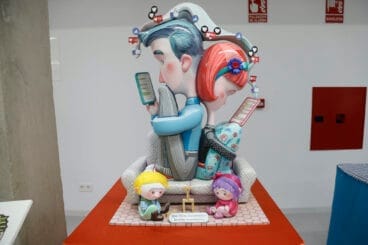 Ninot infantil falla Centro 2025