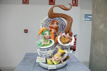 Ninot infantil falla Les Roques 2025