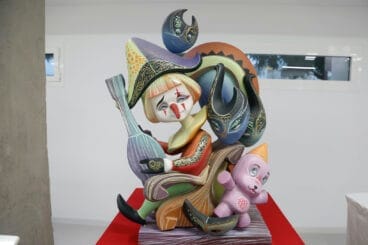 Ninot infantil falla París Pedrera 2025