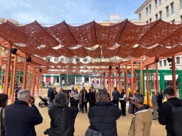 Presentación a la prensa de la nueva plaza de Dénia