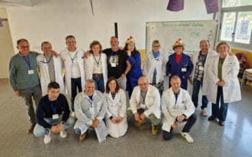 Profesores del proyecto Erasmus+ del IES Sorts de la Mar de Dénia