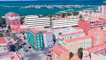 Simulación sobre las viviendas sociales en el solar de las casetas de ferroviarios de Gent de Dénia