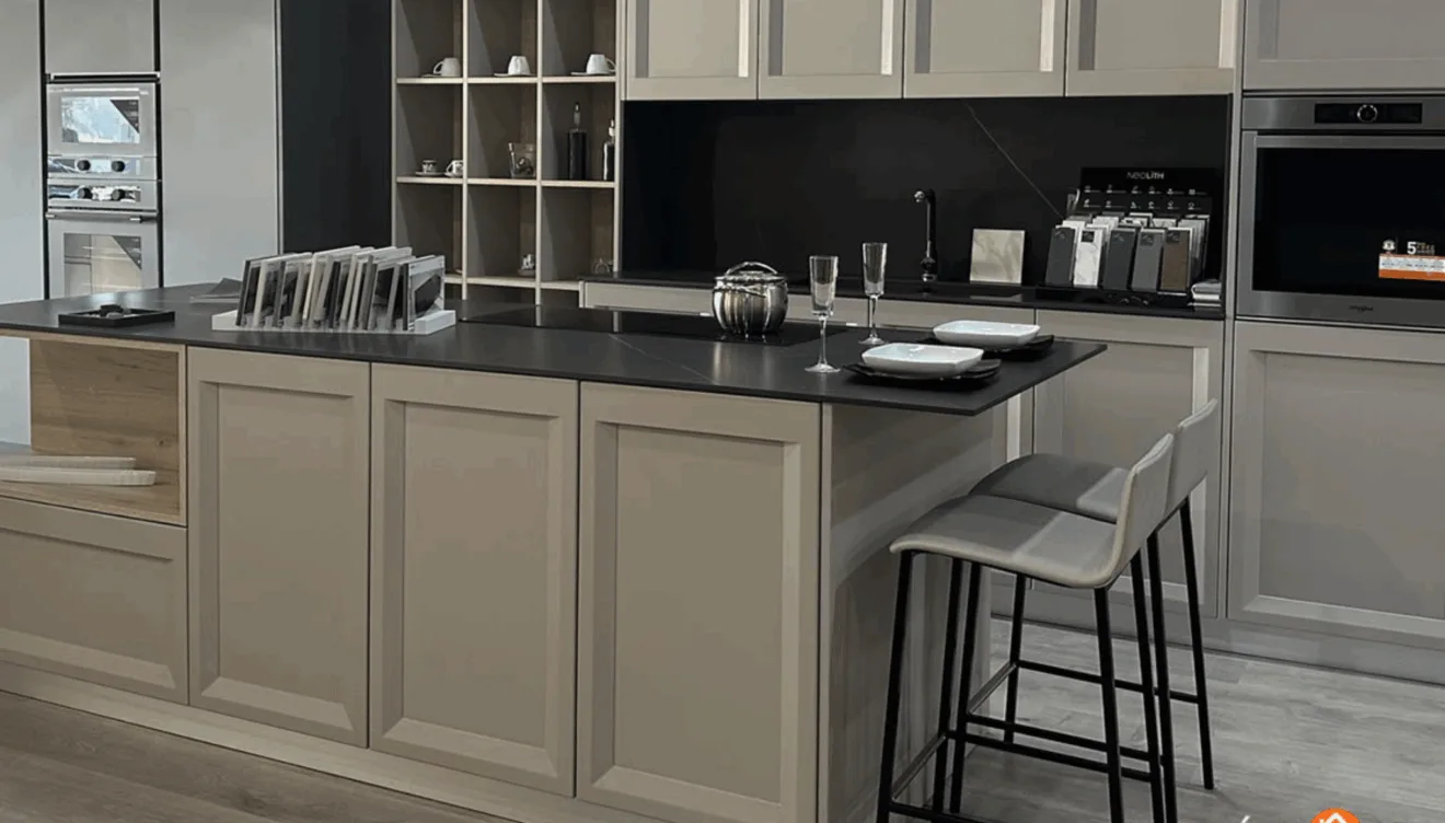 El gris es el nuevo blanco en el diseño de cocinas modernas