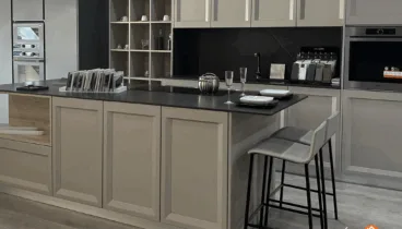 El gris es el nuevo blanco en el diseño de cocinas modernas