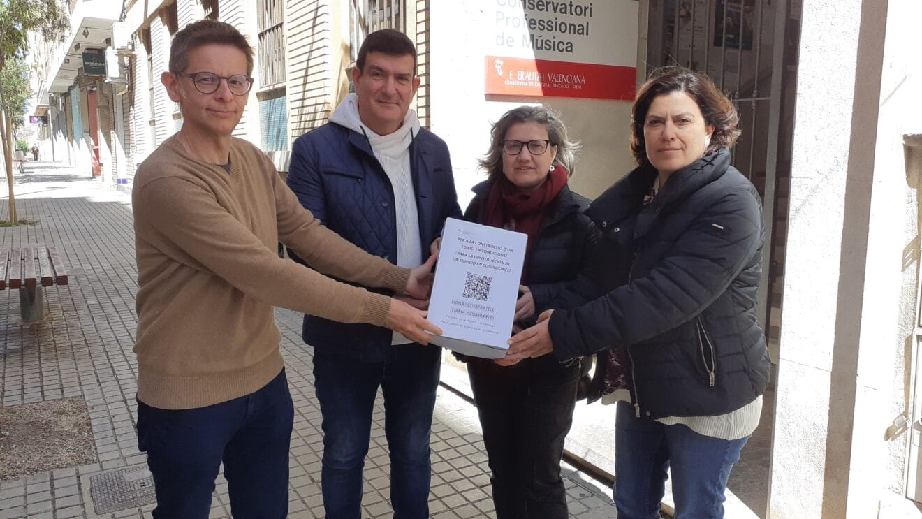 Firmas recogidas para un nuevo Conservatorio de Música en Dénia