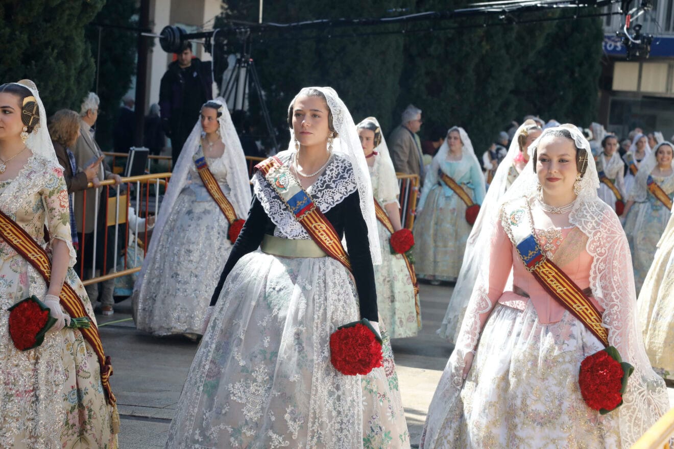 Ofrenda de flores de las Fallas de Dénia 2025 115