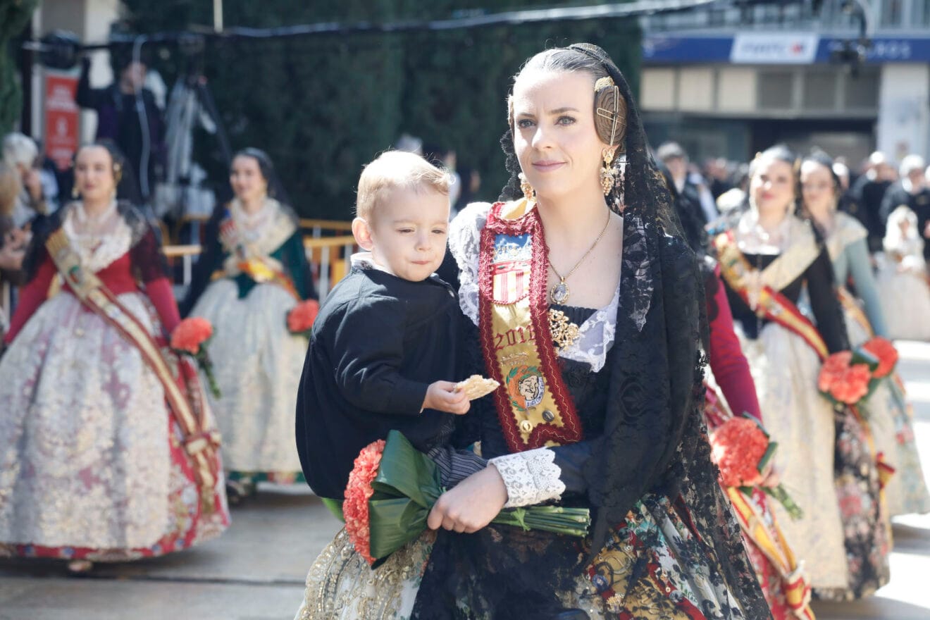 Ofrenda de flores de las Fallas de Dénia 2025 124