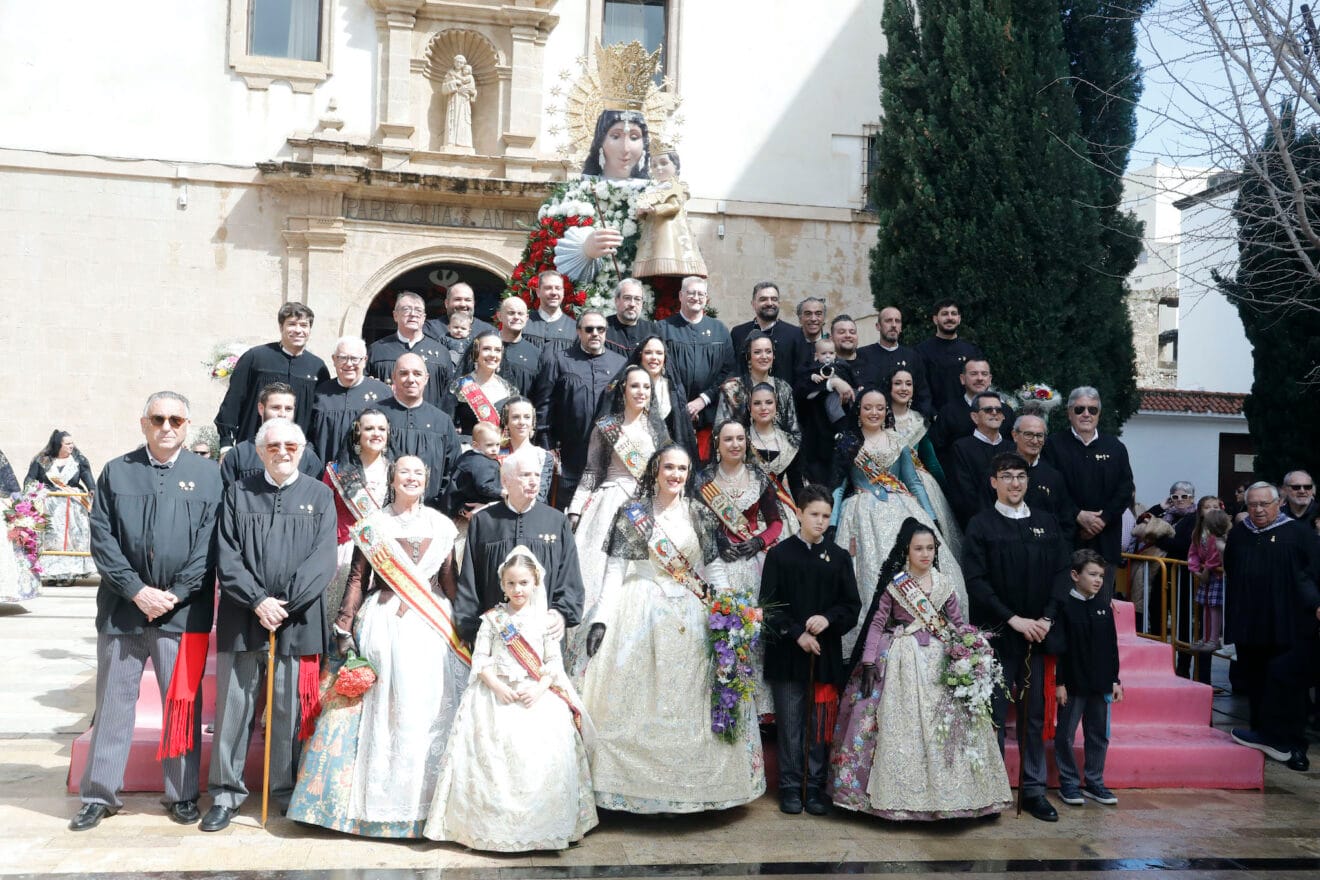 Ofrenda de flores de las Fallas de Dénia 2025 129