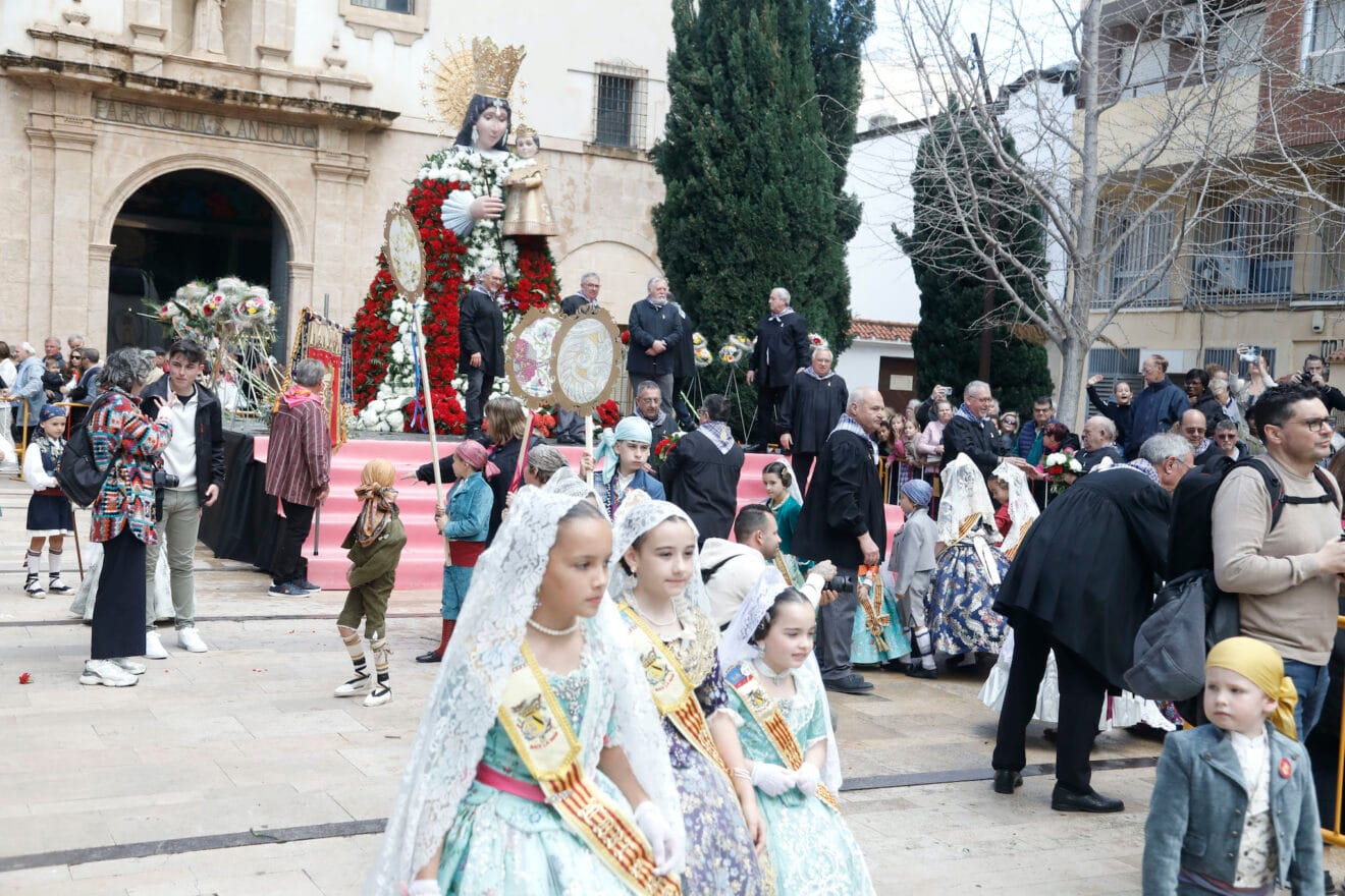 Ofrenda de flores de las Fallas de Dénia 2025 134