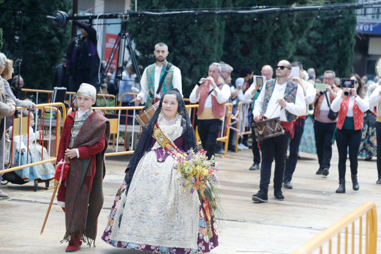 Ofrenda de flores de las Fallas de Dénia 2025 137