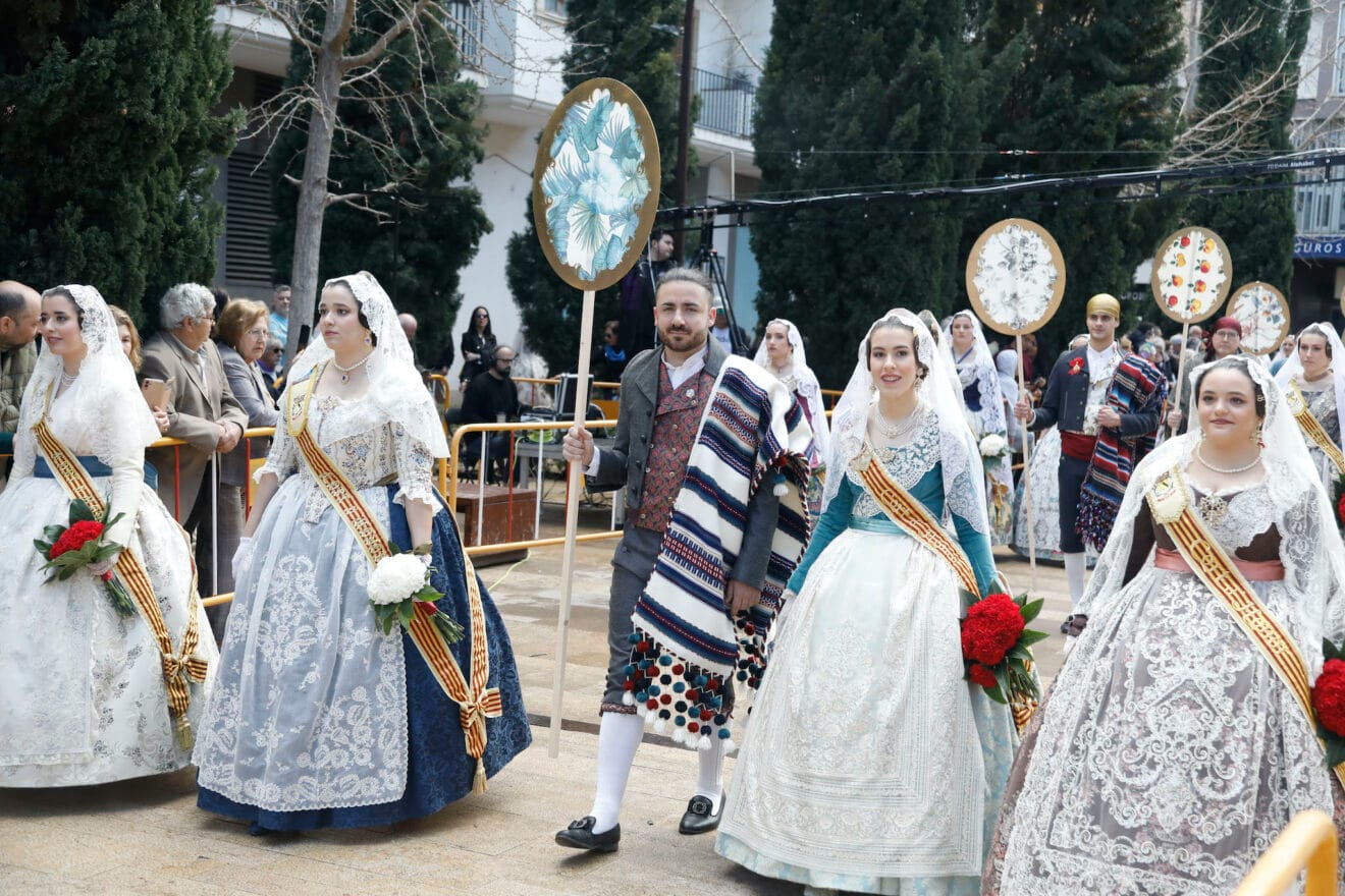 Ofrenda de flores de las Fallas de Dénia 2025 140