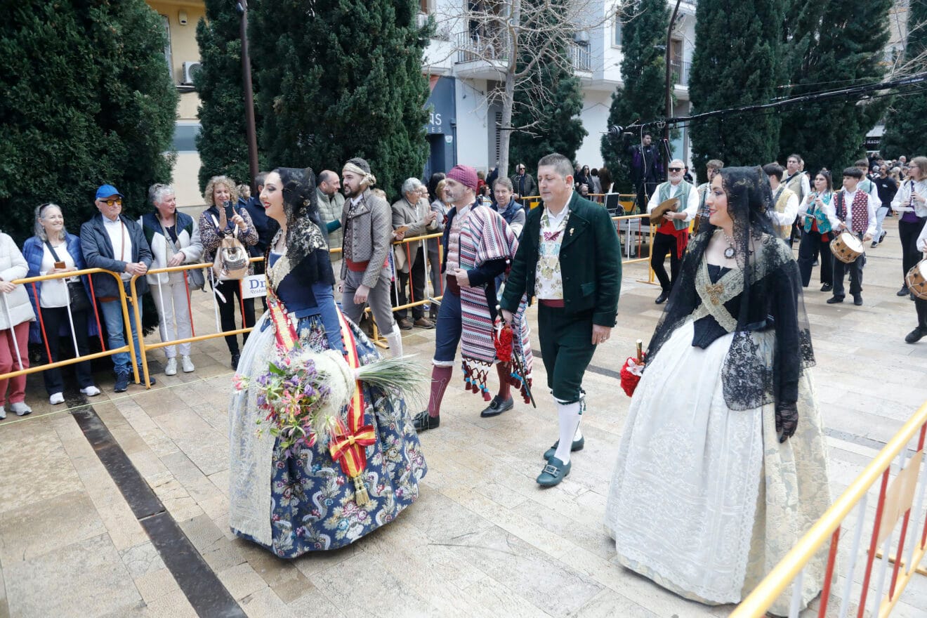 Ofrenda de flores de las Fallas de Dénia 2025 143