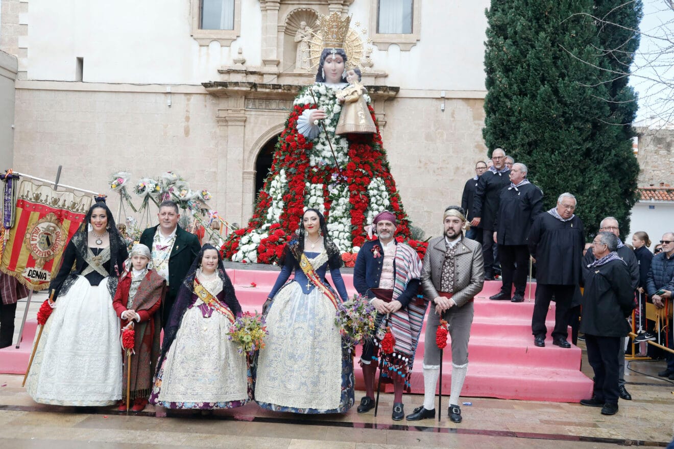 Ofrenda de flores de las Fallas de Dénia 2025 144