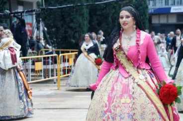 Ofrenda de flores de las Fallas de Dénia 2025 147