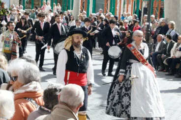 Ofrenda de flores de las Fallas de Dénia 2025 15