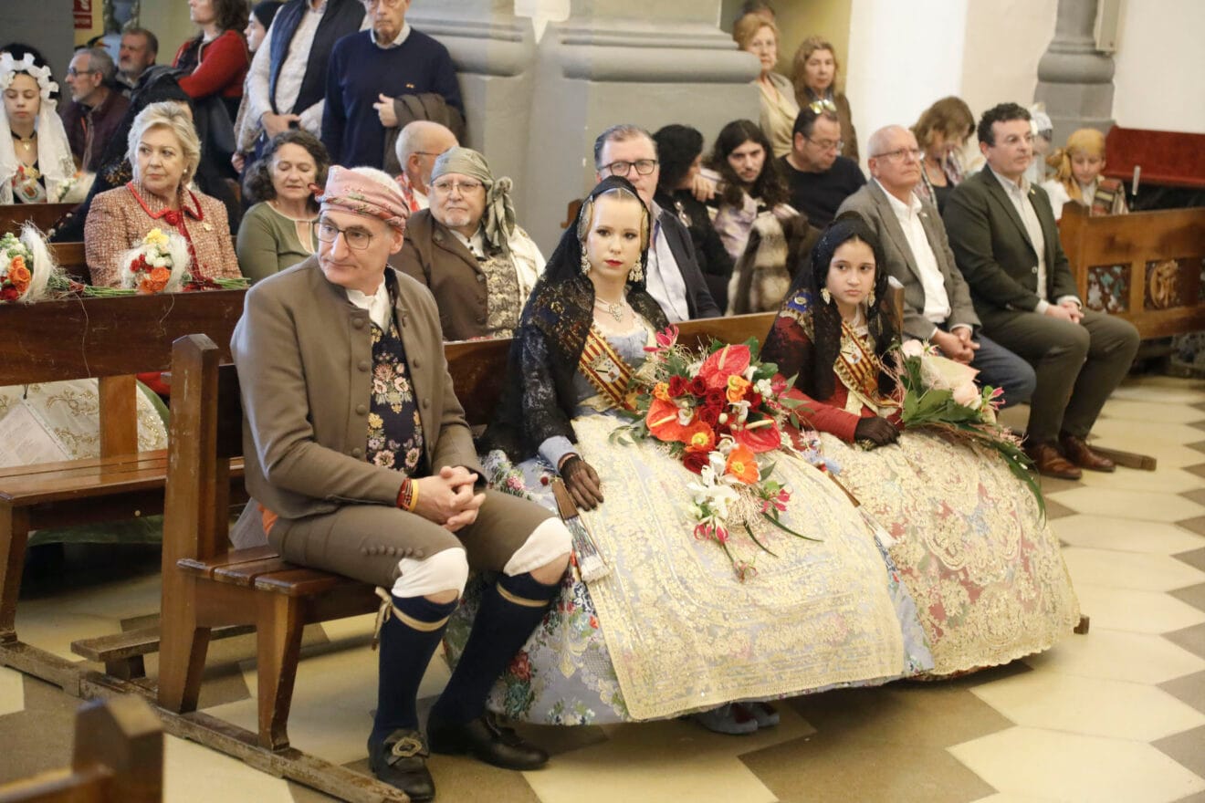 Ofrenda de flores de las Fallas de Dénia 2025 163