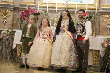 Ofrenda de flores de las Fallas de Dénia 2025 168