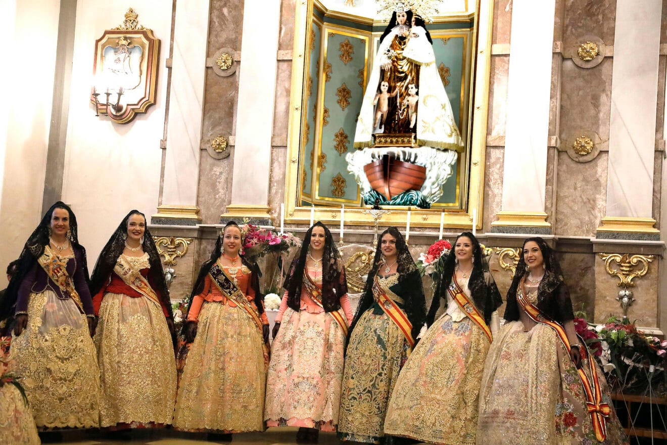 Ofrenda de flores de las Fallas de Dénia 2025 173