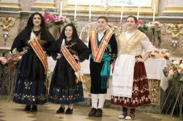 Ofrenda de flores de las Fallas de Dénia 2025 177