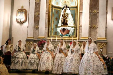 Ofrenda de flores de las Fallas de Dénia 2025 179