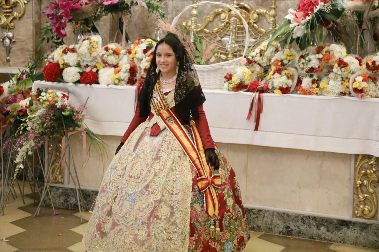 Ofrenda de flores de las Fallas de Dénia 2025 183