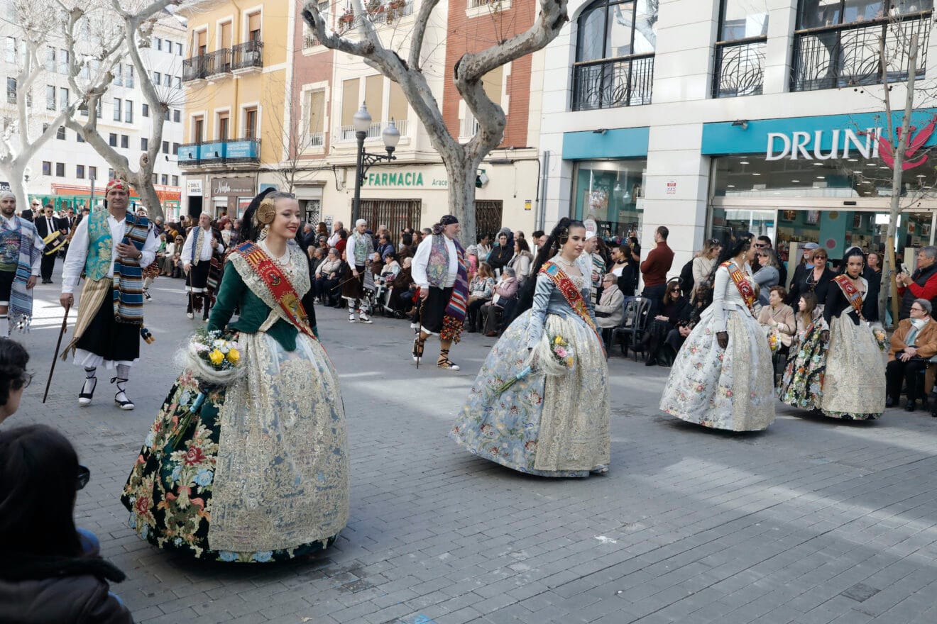 Ofrenda de flores de las Fallas de Dénia 2025 25