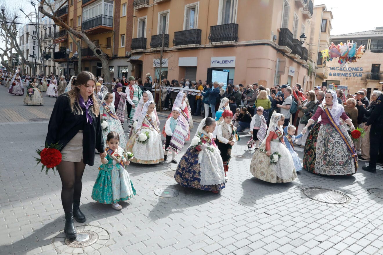 Ofrenda de flores de las Fallas de Dénia 2025 4