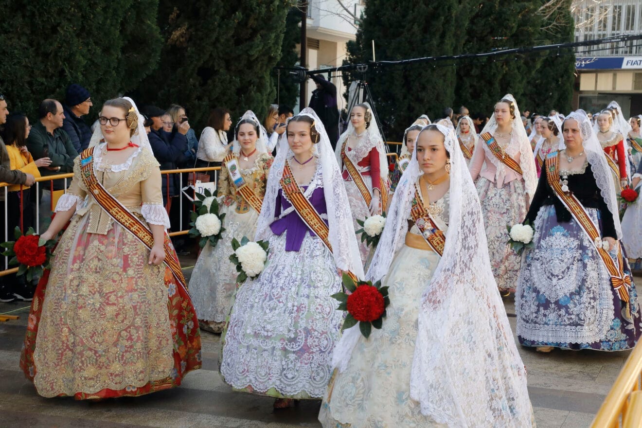 Ofrenda de flores de las Fallas de Dénia 2025 41