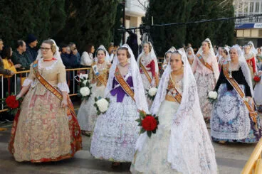 Ofrenda de flores de las Fallas de Dénia 2025 41