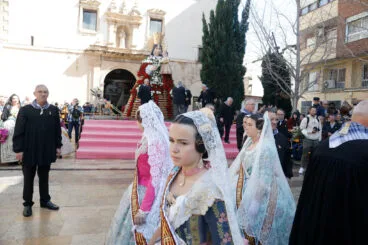 Ofrenda de flores de las Fallas de Dénia 2025 43