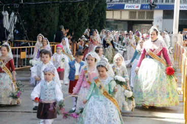 Ofrenda de flores de las Fallas de Dénia 2025 58