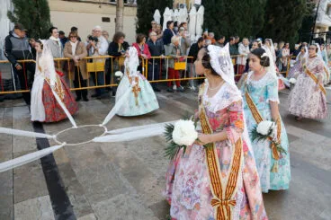 Ofrenda de flores de las Fallas de Dénia 2025 60