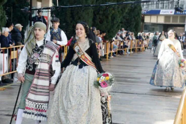 Ofrenda de flores de las Fallas de Dénia 2025 63