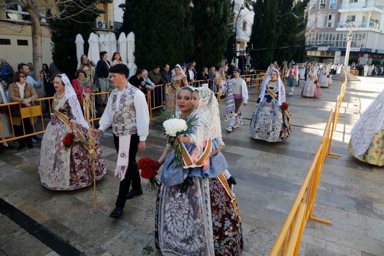 Ofrenda de flores de las Fallas de Dénia 2025 66