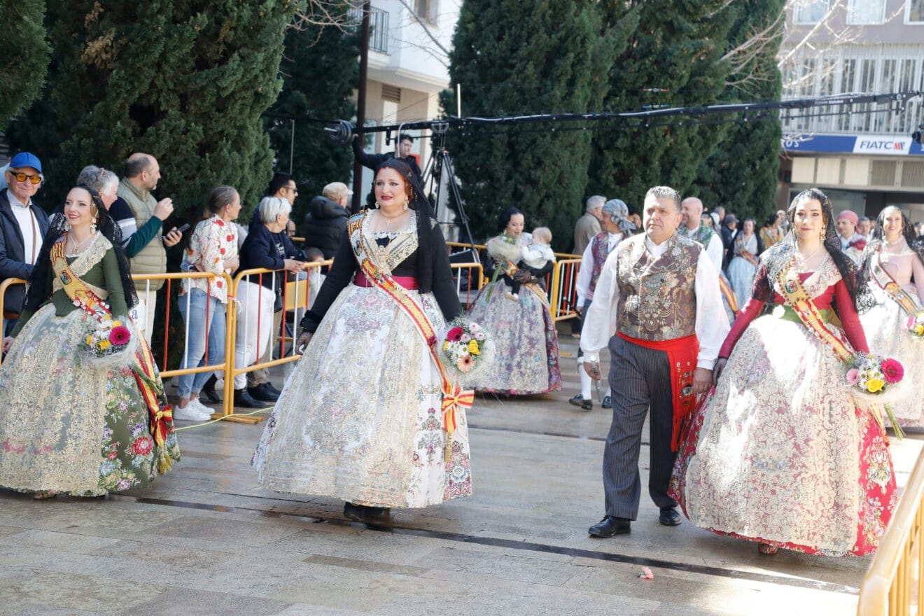 Ofrenda de flores de las Fallas de Dénia 2025 73