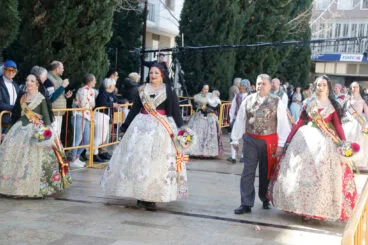 Ofrenda de flores de las Fallas de Dénia 2025 73