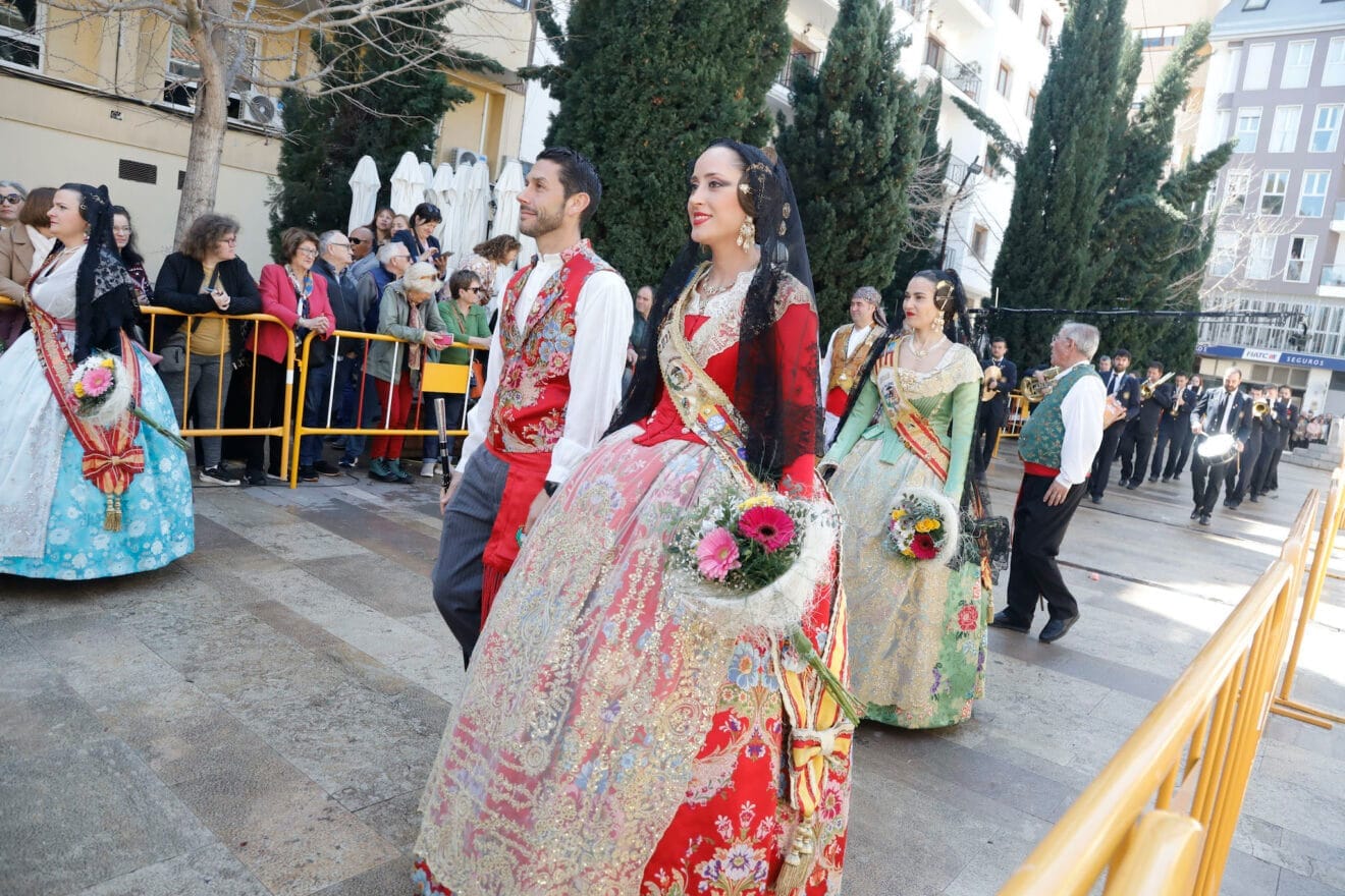 Ofrenda de flores de las Fallas de Dénia 2025 77