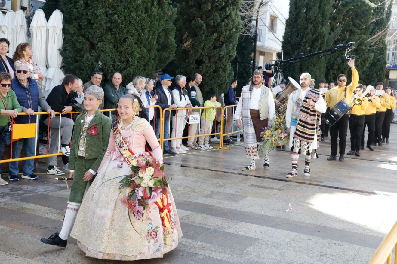 Ofrenda de flores de las Fallas de Dénia 2025 86