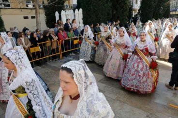 Ofrenda de flores de las Fallas de Dénia 2025 87