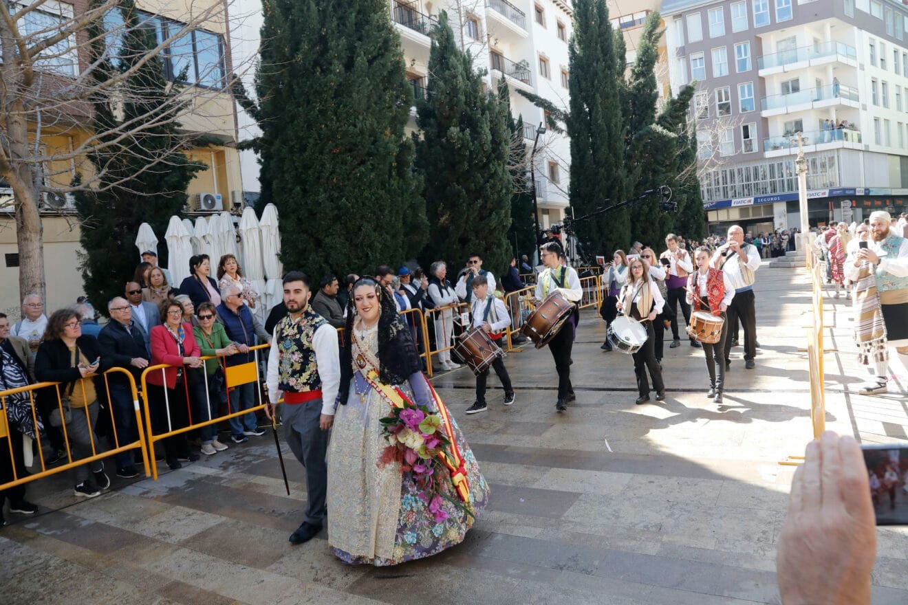 Ofrenda de flores de las Fallas de Dénia 2025 92