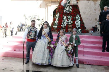 Ofrenda de flores de las Fallas de Dénia 2025 94