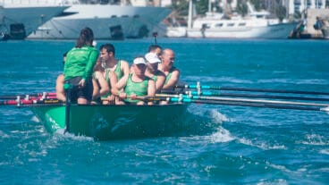 Participantes de la VII Regata de la Liga Suma Banco Fijo del Mediterráneo en Dénia