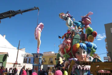 Plantà en la falla Baix la Mar