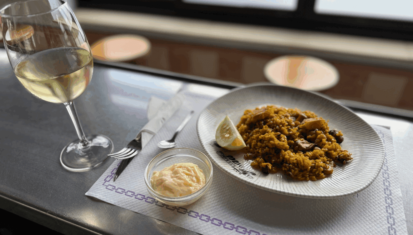 Arroces y comidas para llevar o comer allí