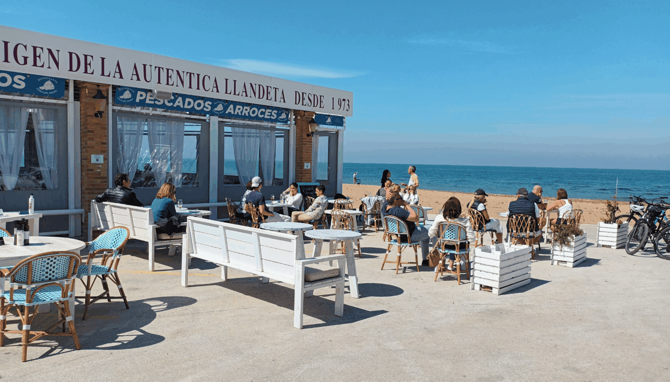 Conoce este restaurante en la playa