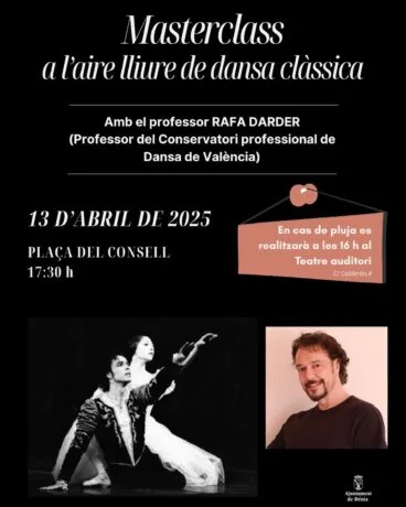 Masterclass a l’aire lliure de dansa clàssica